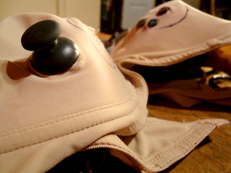 Prototyping joysticks in Playstation controller bra