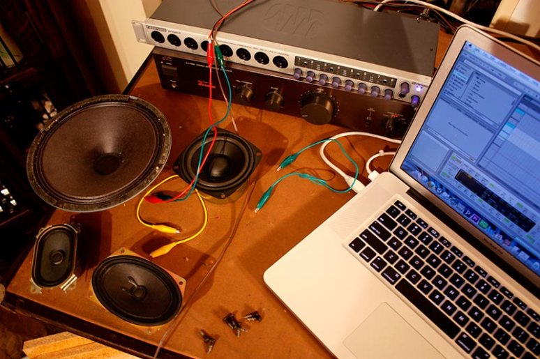 Testing Speakers for Hive Project