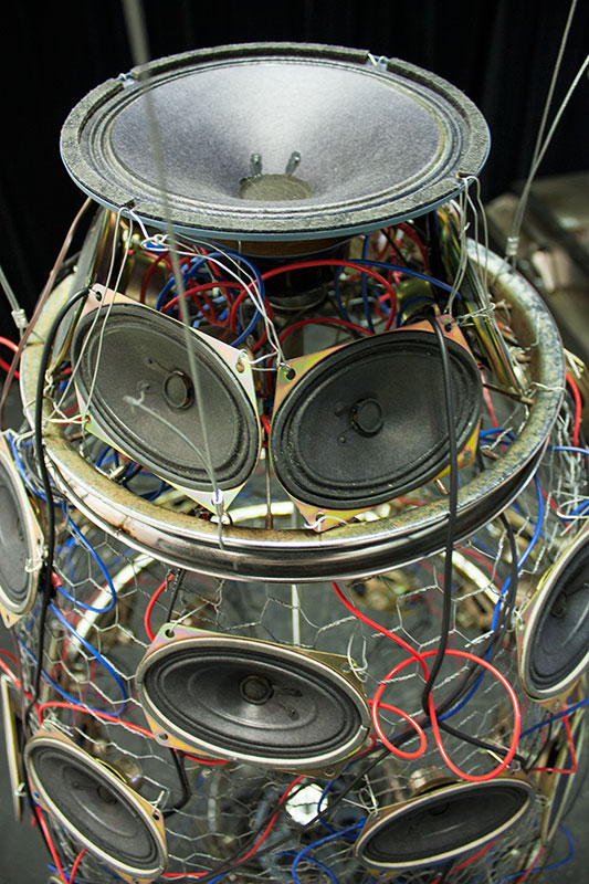 Close up image of top of Hive