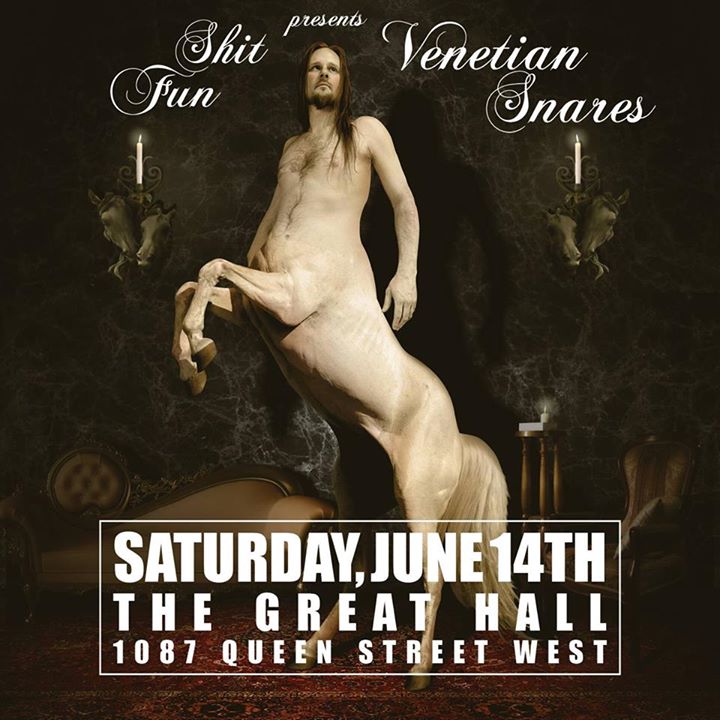 Shit Fun Venetian Snares Flyer - June 14, 2014