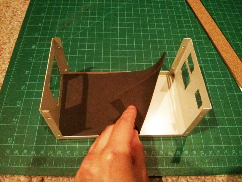 Project box and foam lining