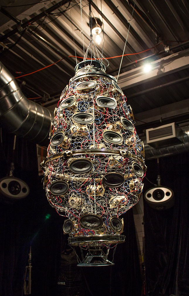 Long Shot of Hive 2.0 Sculpture