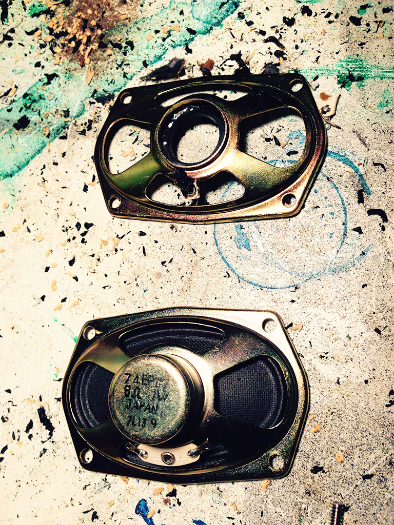 Turning Speaker Drivers into Sensor Mounts