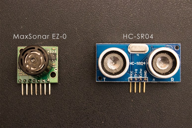 MaxSonar EZ-0 and HC-SR04