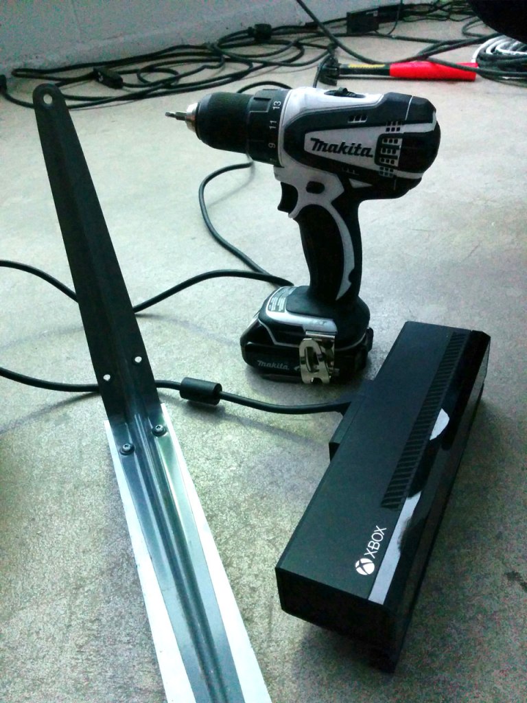 Creating the mount for the Kinect 2!