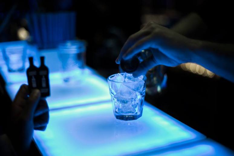 LED Tiles on 2nd Floor Events for Absolut Nights Toronto