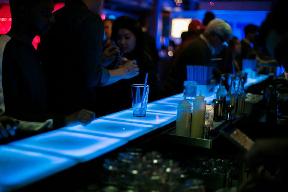 LED Tiles on 2nd Floor Events for Absolut Nights Toronto