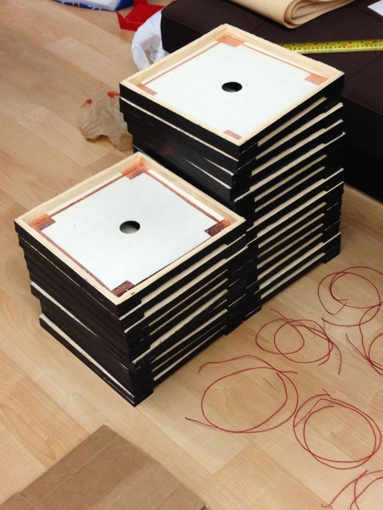 Half Assembled Tiles