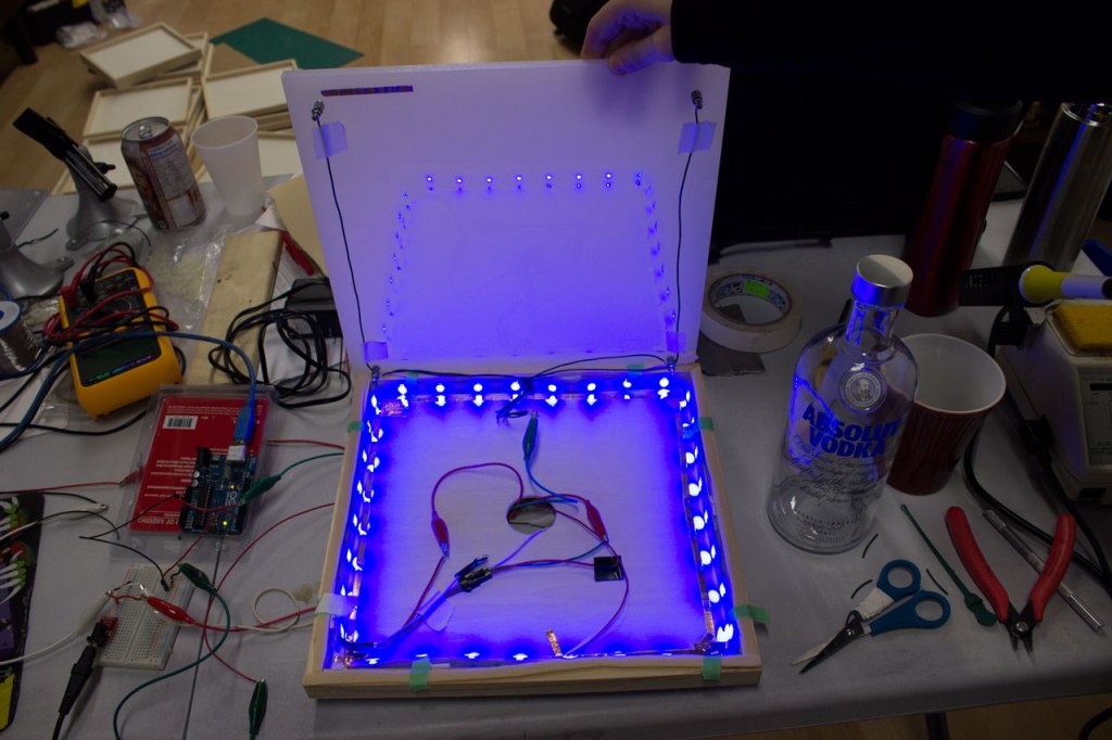 LED tile prototype